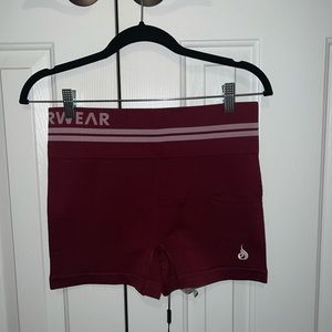 Burgundy Ryderwear Shorts